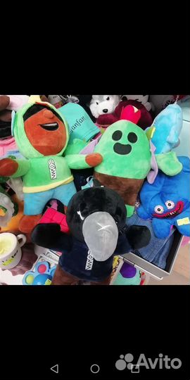 Мягкая игрушка Бравл Старс Ворон Леон