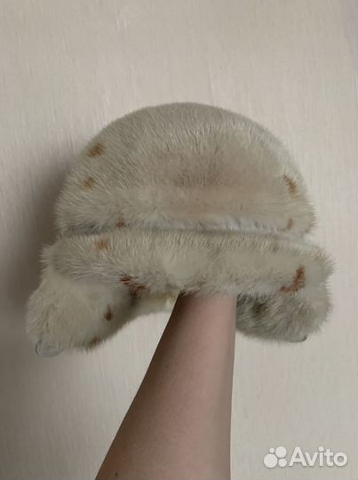 Шапка норковая женская