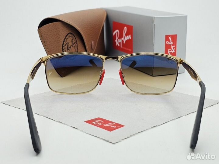 Очки Ray Ban 3726 Ferrari Коричневый Градиент