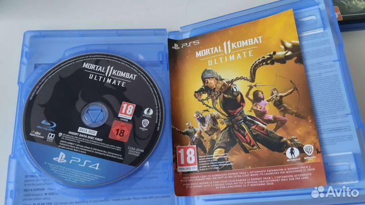 Mortal combat 11 ultimate для PS4