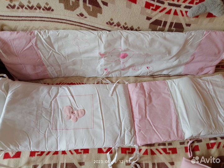 Бортики в кроватку