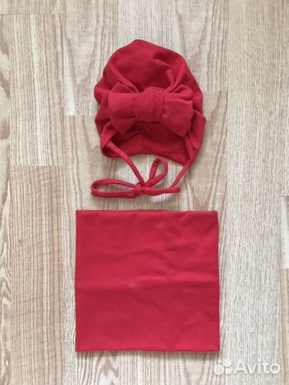 Комплект шапка+снуд