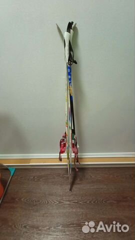 Горные лыжи детские 120 бу