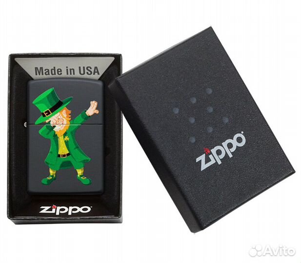 Зажигалка Zippo 49124 Black Matte Оригинал Новая