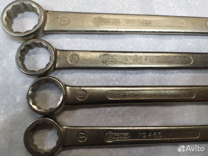 Набор ключей Walter (Германия) 6-22мм 9пр