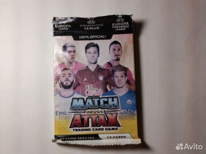 Карточки Topps match attax 21 22 сезон