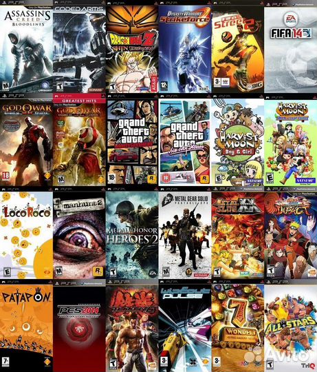 Игры для psp