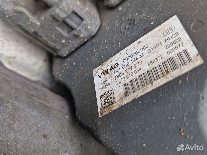 Рейка рулевая с электромотором vw caddy