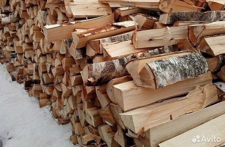 Сухие березовые дрова