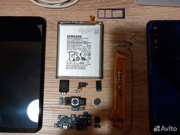 Запчасти для телефона samsung A30S/самсунг А30S