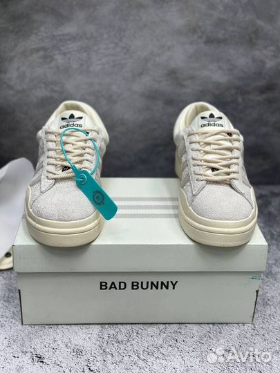 Кроссовки Adidas campus bad bunny беж