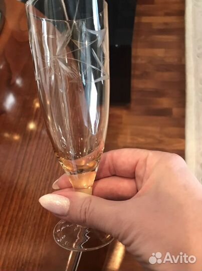 Фужеры винтаж 60-70 х г. цветное стекло