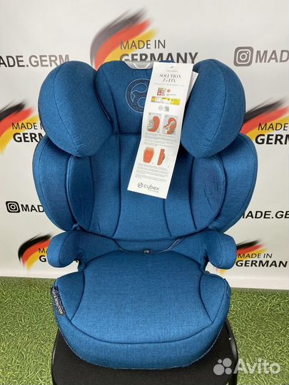 Cybex Solution Z i-fix Plus Mountain blue