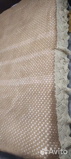 Покрывало вязаное