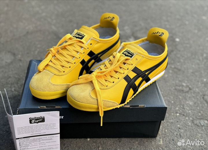 Кеды asics onitsuka tiger mexico 66 yellow