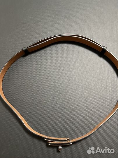 Ремень женский hermes из кожи