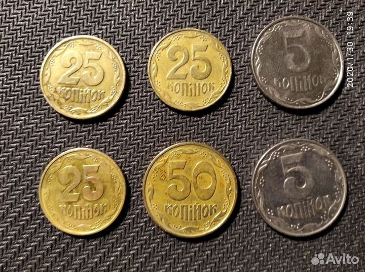 Монеты Украины