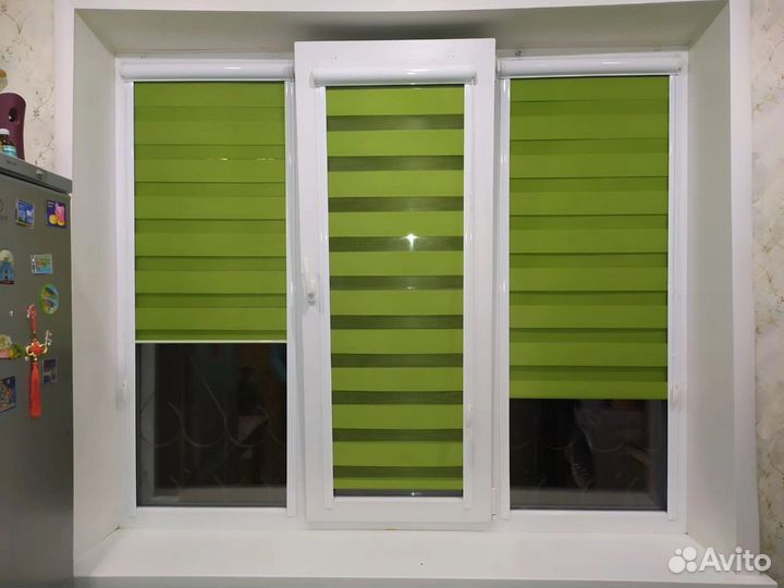 Жалюзи рулонные Зебра