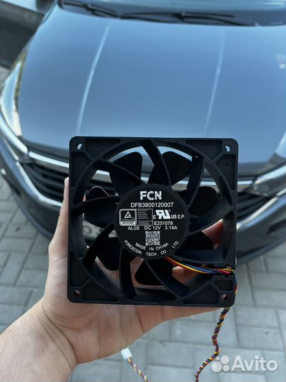 Кулер FCN 3.14А да antminer s19 серии