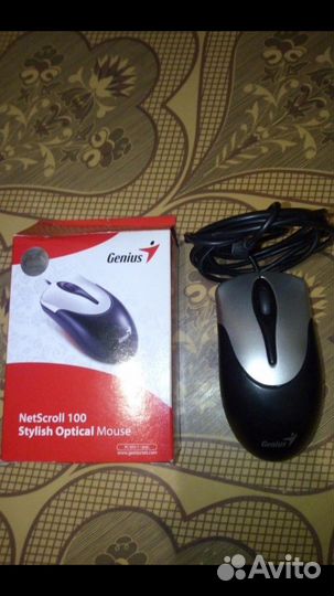 Проводная мышь Genius netscroll 100