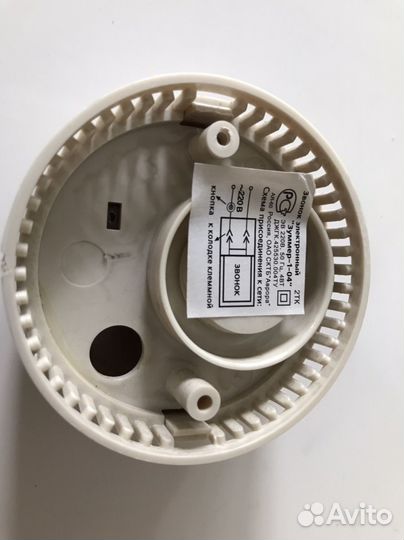 Дверной звонок проводной