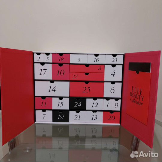 Коробка адвент-календарь elle