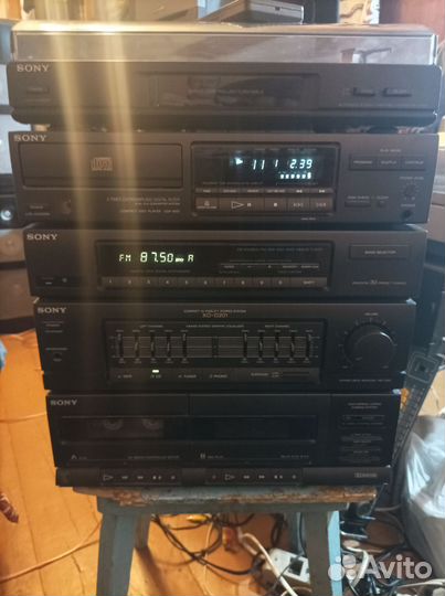 Музыкальный центр sony