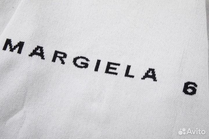 Maison margiela свитер белый мм6