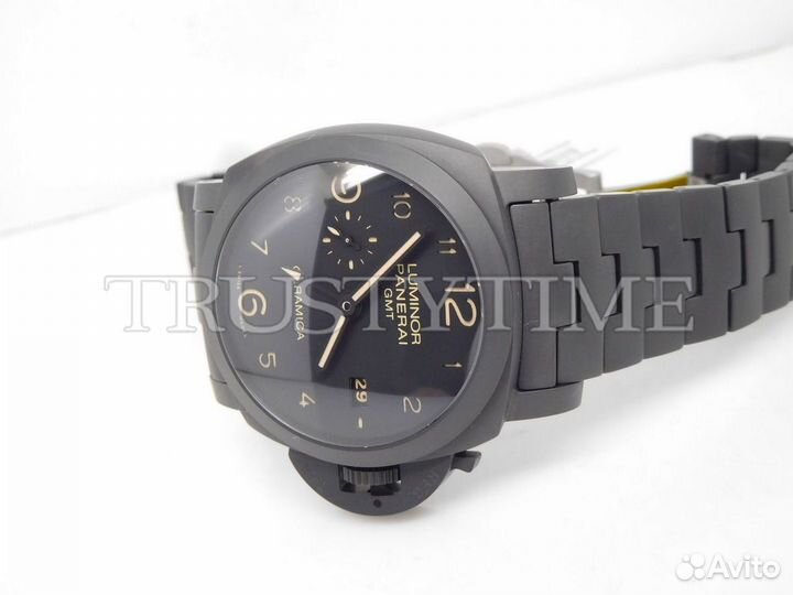Часы Panerai Luminor 1950 3 Days GMT Automatic Tuttonero 44mm PAM00438