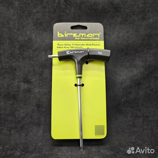 Ключ Birzman T-Bar, Torx T25, г-образный, стальной