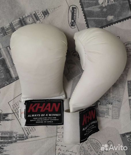 Перчатки для карате детские khan