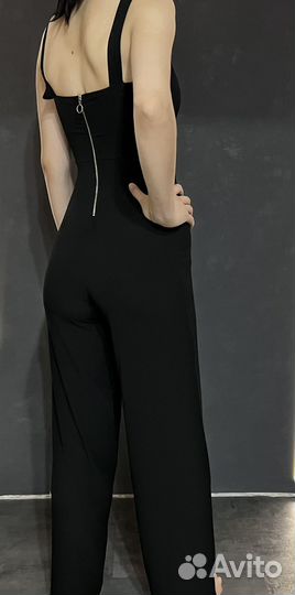 Комбинезон женский черный легкий 44