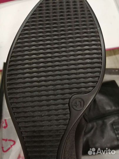 Сапоги новые женские зимние кожаные 41 размер