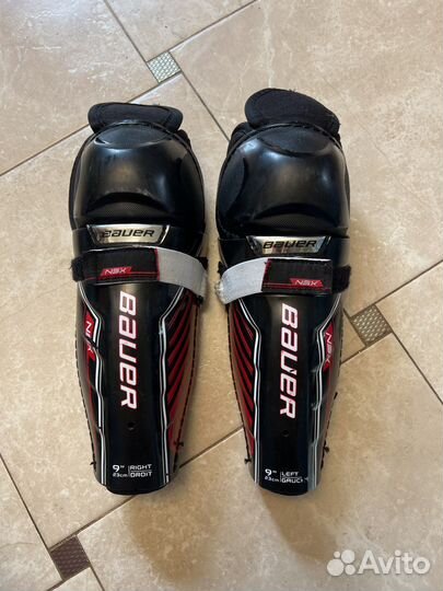 Щитки хоккейные bauer nsx детские 9