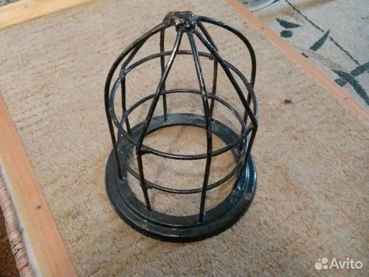 Решетка уличная СССР светильника