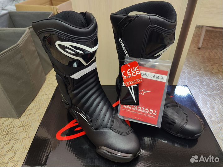 Мотоботы Alpinestars SMX-V2 Drystar EU45