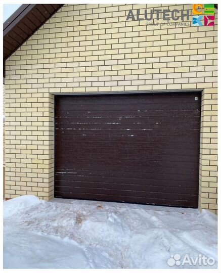 Гаражные ворота alutech
