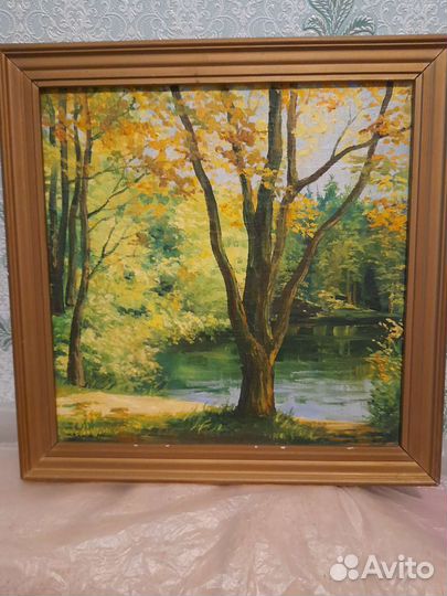 Картина маслом на холсте большая