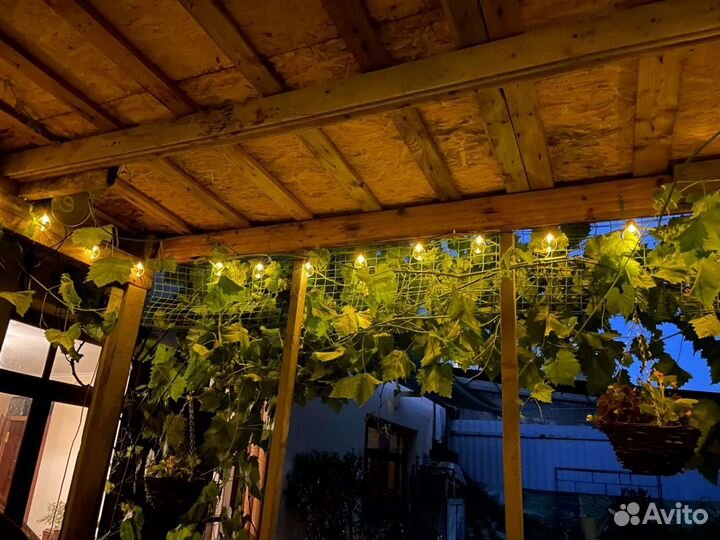 Ретро гирлянда уличная/комнатная накаливания/Led