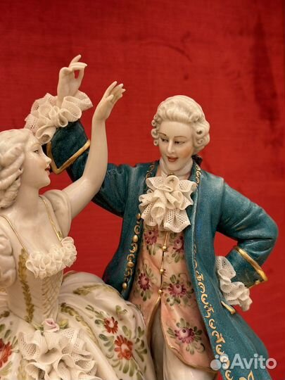 Фарфоровая статуэтка «Менуэт» Principe Италия