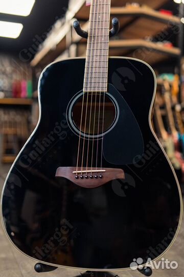 Акустическая гитара Yamaha FG820 black