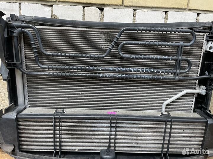 Кассета радиаторов mercedes w204 C200 Kompressor