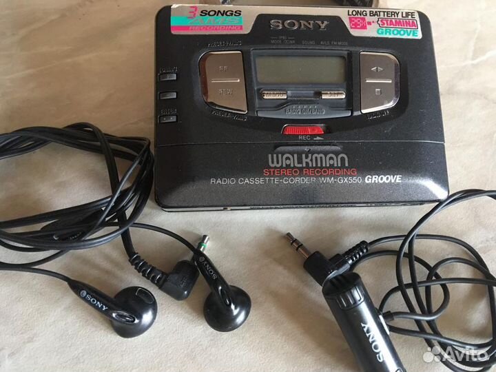 Sony Walkman WM-GX550 кассетный плеер