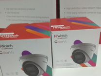 2 камеры DS-I453L(B) ColorVu HiWatch IP-камеры