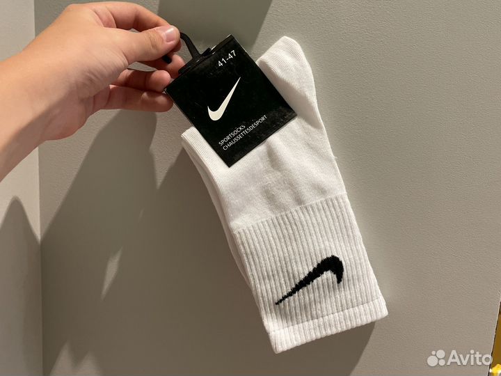 Носки nike высокие