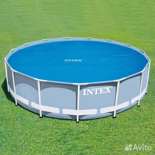 Солнечное покрывало для бассейна Intex 488 см 2801