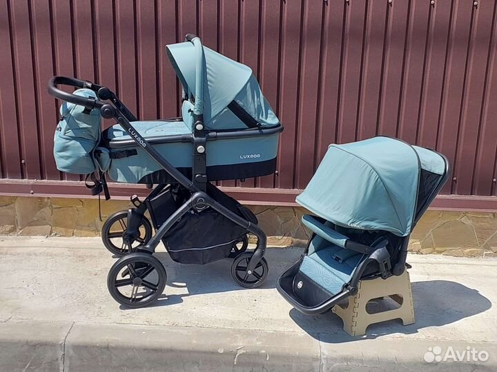 Коляска 2в1 Новая версия модуль (Супер расцветки)