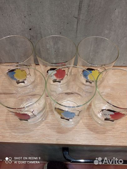 Графин, стаканы, рюмки, стопки СССР