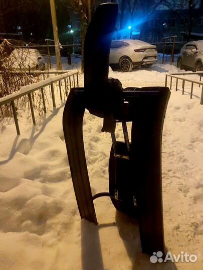 Снегокат Spider-Man + Санки - коляска