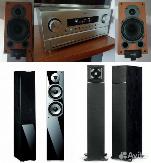 AV-ресивер Sherwood Newcastle R865 + колонки